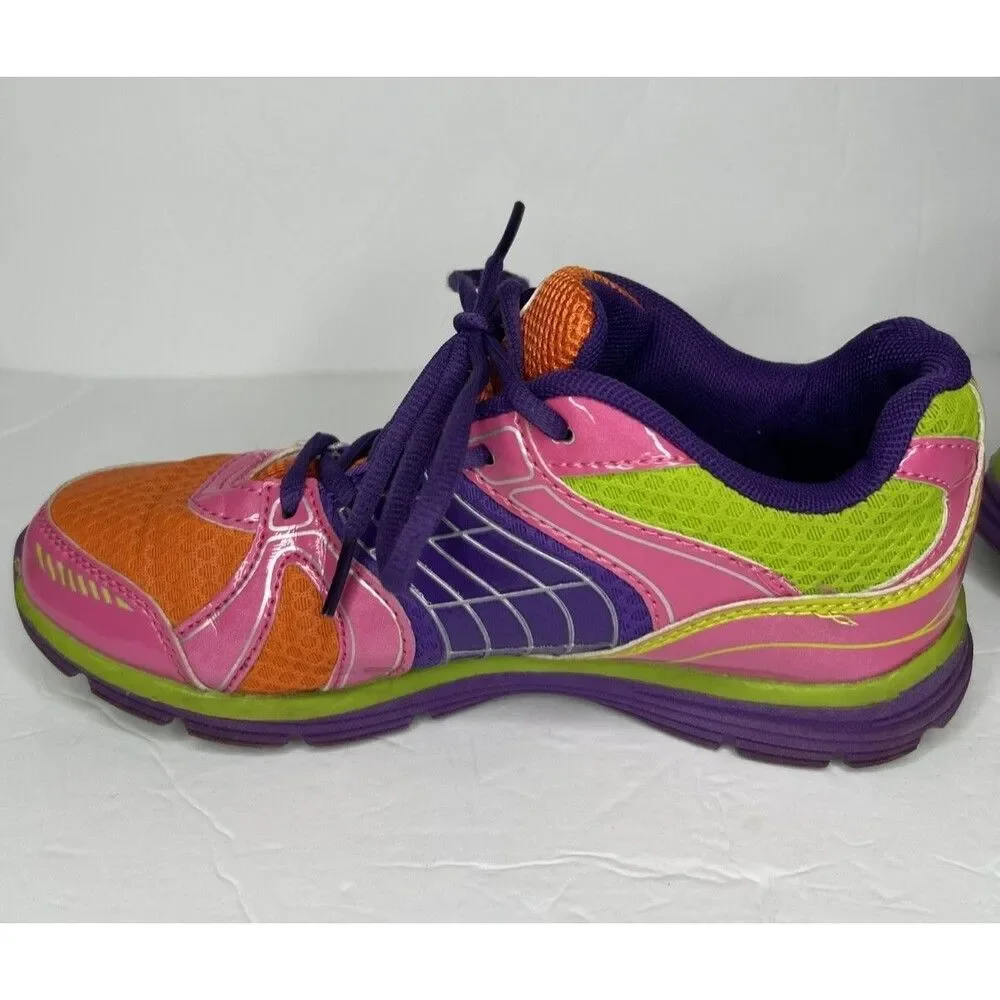 Athletech Willow 2 Lace Up Sneakers Women’s 7M Pink Purple Orange Athletic